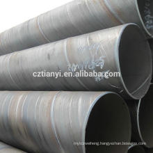 ERW black welded steel pipe